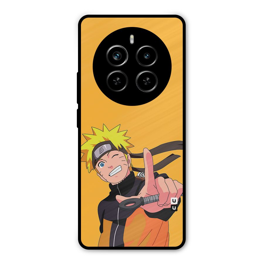 Cool Aesthetic Naruto Metal Back Case for Realme P1 Pro