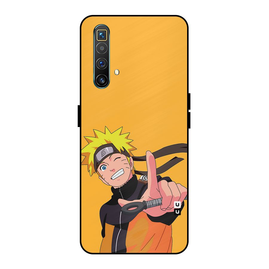 Cool Aesthetic Naruto Metal Back Case for Realme X3