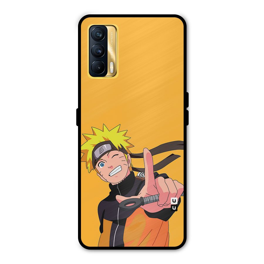 Cool Aesthetic Naruto Metal Back Case for Realme X7