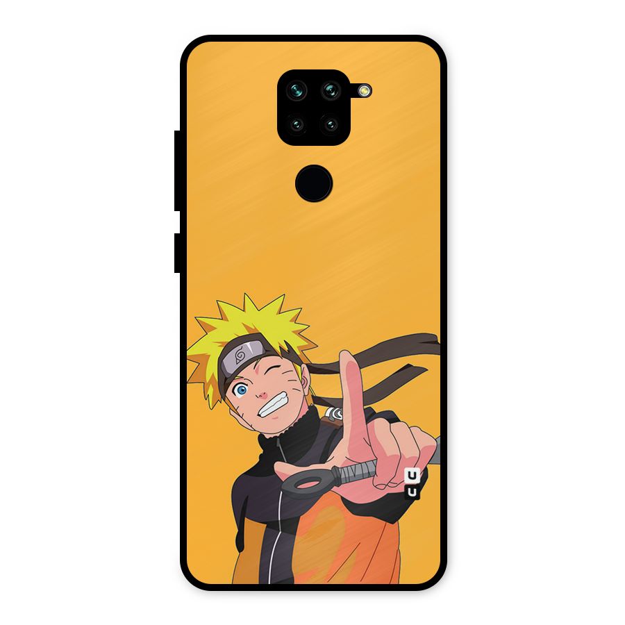 Cool Aesthetic Naruto Metal Back Case for Redmi Note 9