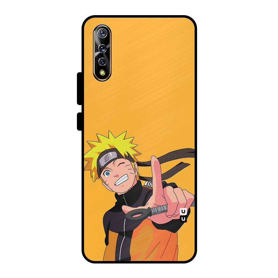 Cool Aesthetic Naruto Metal Back Case for Vivo S1