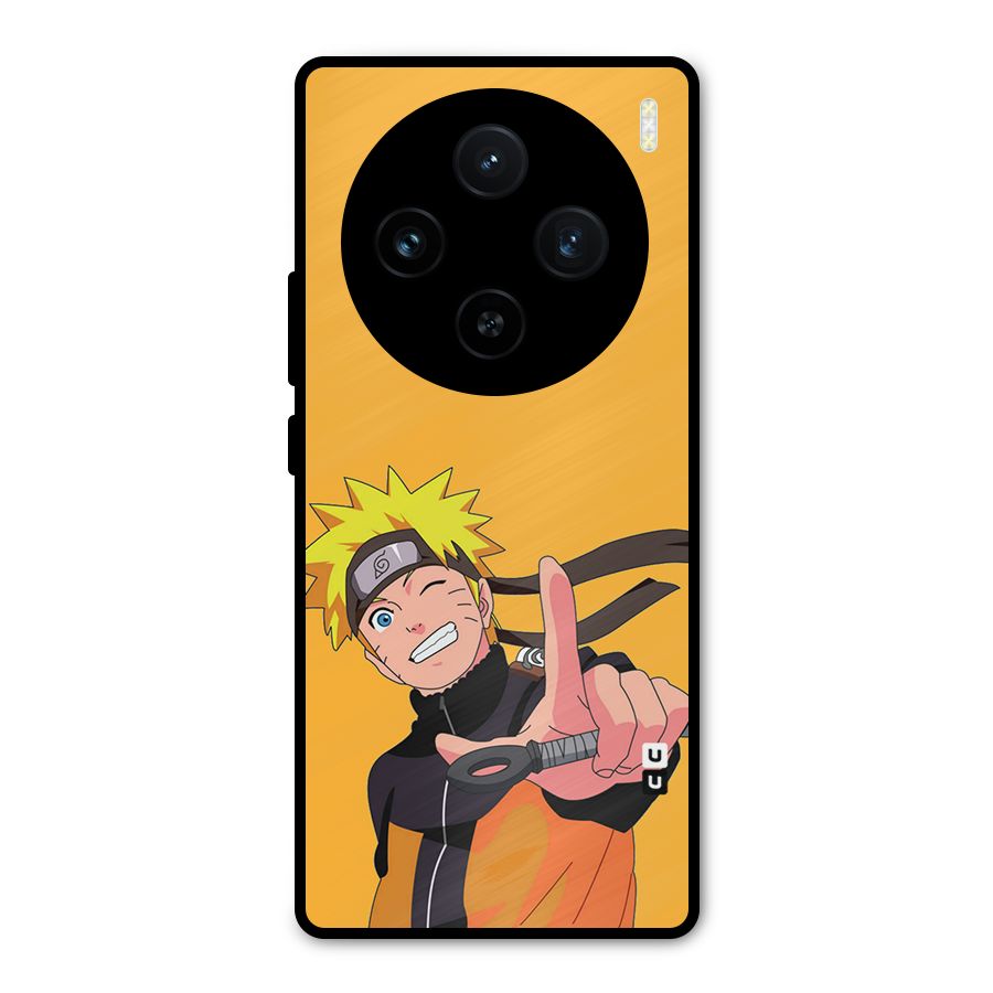 Cool Aesthetic Naruto Metal Back Case for Vivo X100