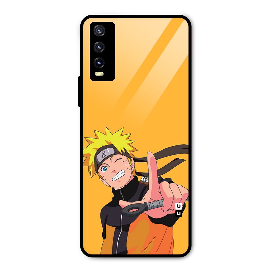 Cool Aesthetic Naruto Metal Back Case for Vivo Y20