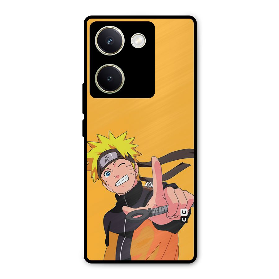 Cool Aesthetic Naruto Metal Back Case for Vivo Y200 Pro