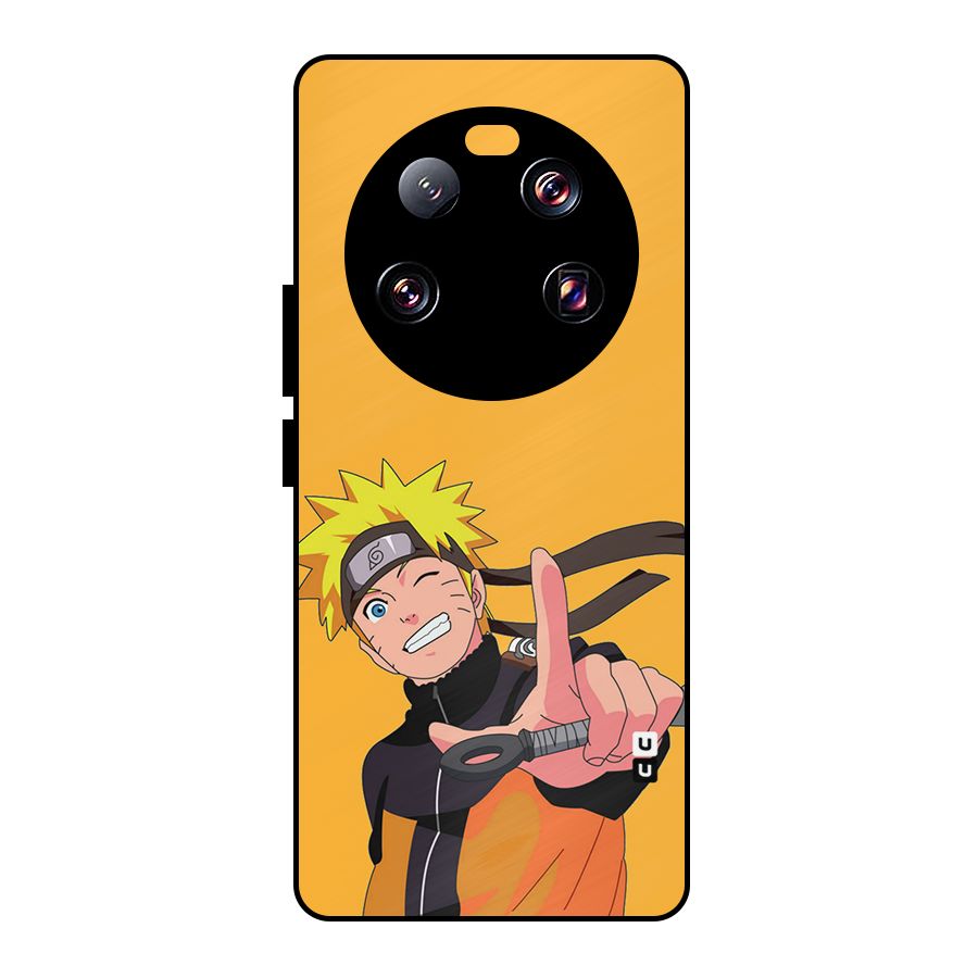 Cool Aesthetic Naruto Metal Back Case for Xiaomi 13 Ultra