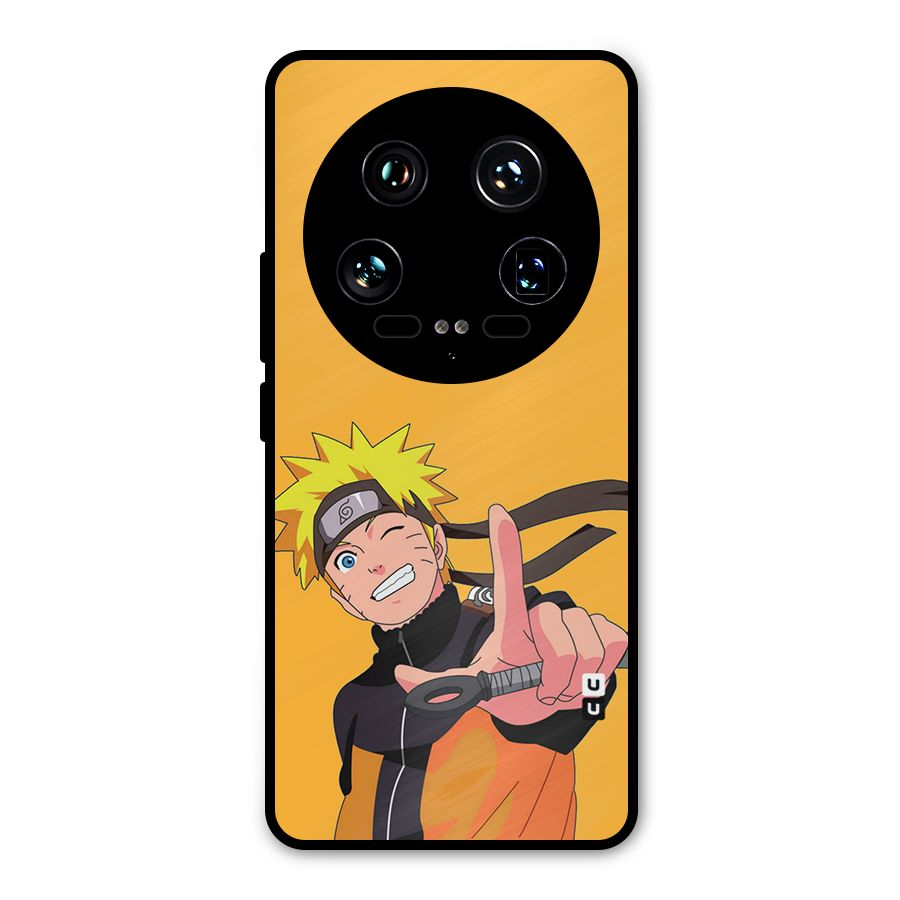 Cool Aesthetic Naruto Metal Back Case for Xiaomi 14 Ultra