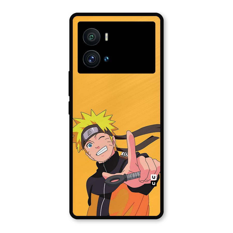 Cool Aesthetic Naruto Metal Back Case for iQOO 9 Pro