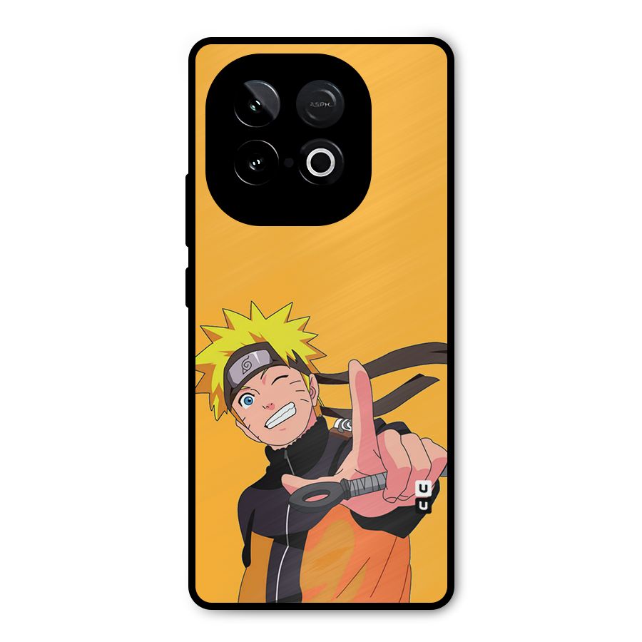 Cool Aesthetic Naruto Metal Back Case for iQOO Neo 10