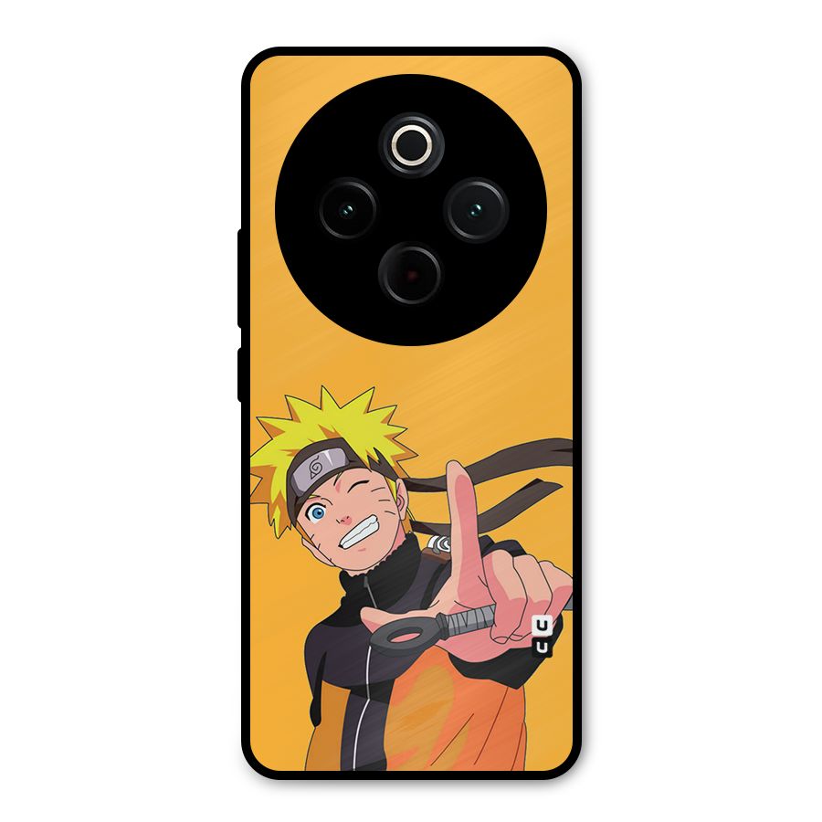 Cool Aesthetic Naruto Metal Back Case for iQOO Z10