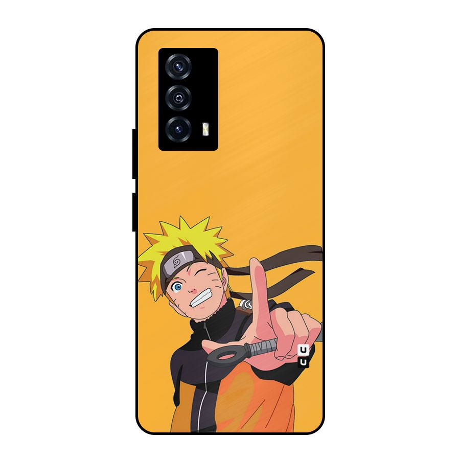 Cool Aesthetic Naruto Metal Back Case for iQOO Z5