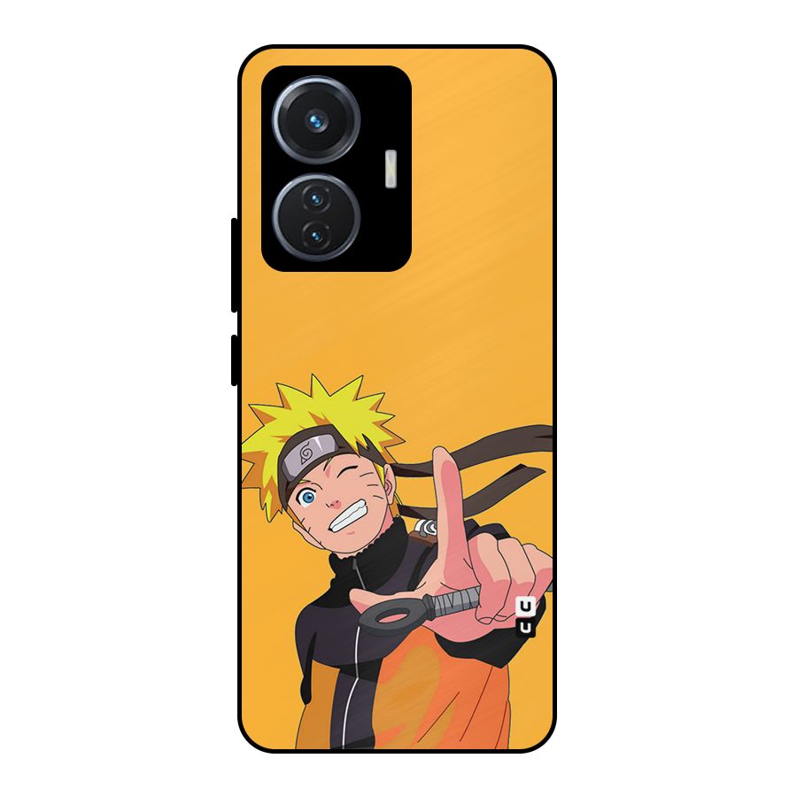 Cool Aesthetic Naruto Metal Back Case for iQOO Z6 44W