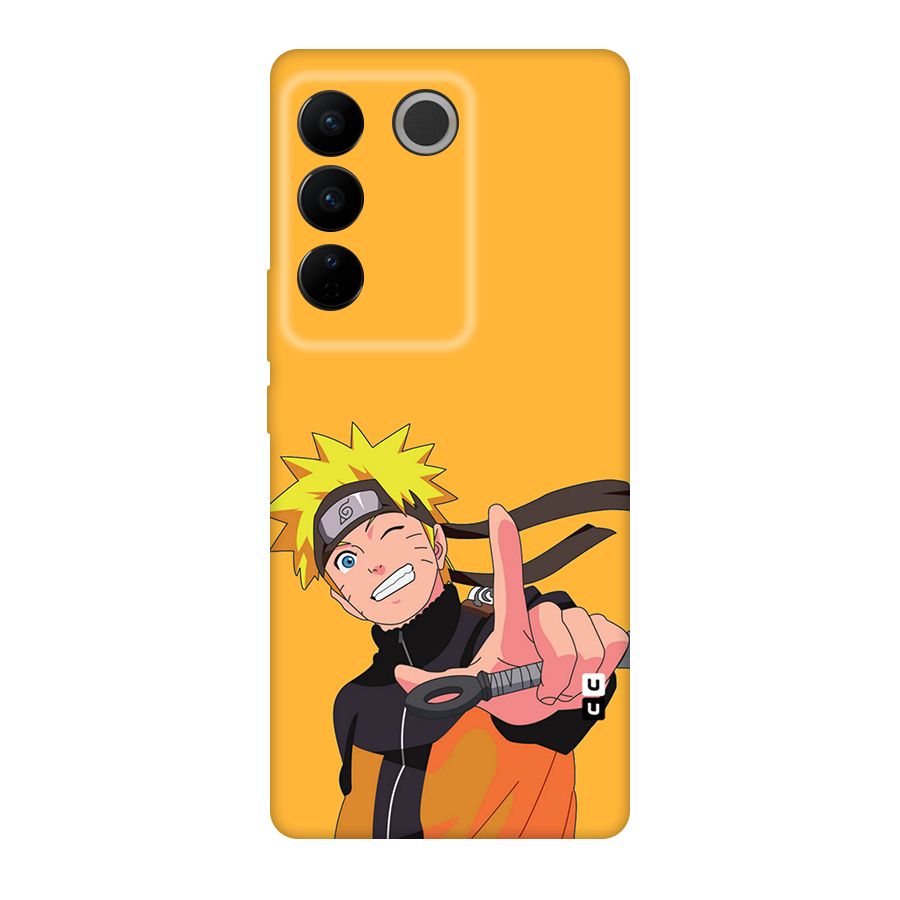 Cool Aesthetic Naruto Original Polycarbonate Back Case for Vivo V27