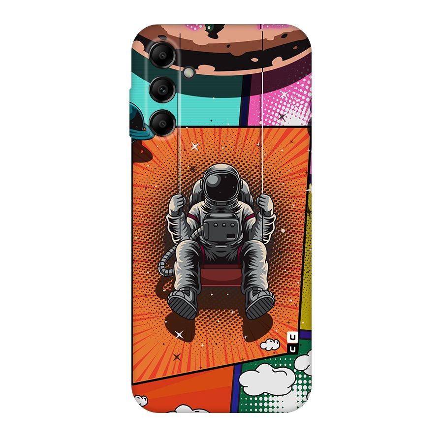 Cool Astraunaut Comic Swing Original Polycarbonate Back Case for Galaxy A14 5G