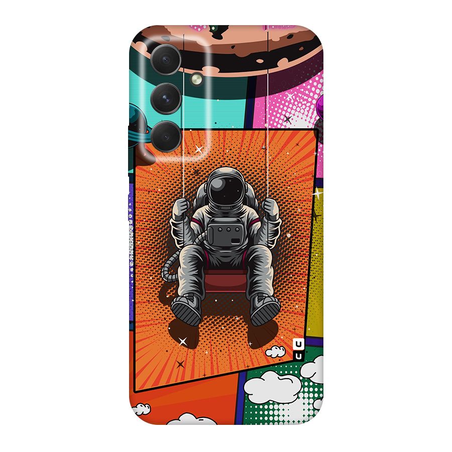 Cool Astraunaut Comic Swing Original Polycarbonate Back Case for Galaxy A54