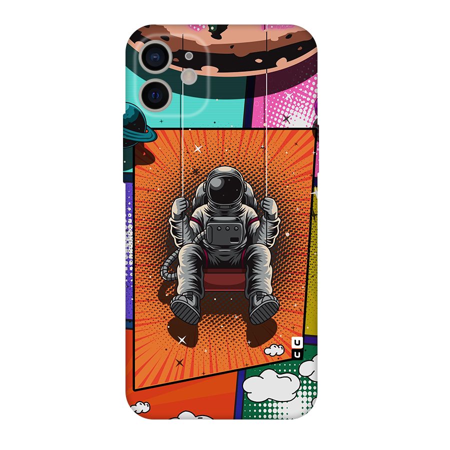 Cool Astraunaut Comic Swing Original Polycarbonate Back Case for iPhone 11