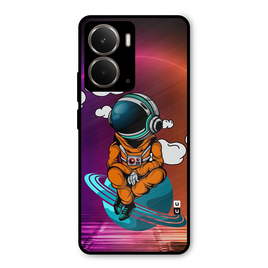 Cool Astraunaut Relaxing Metal Back Case for Realme P3
