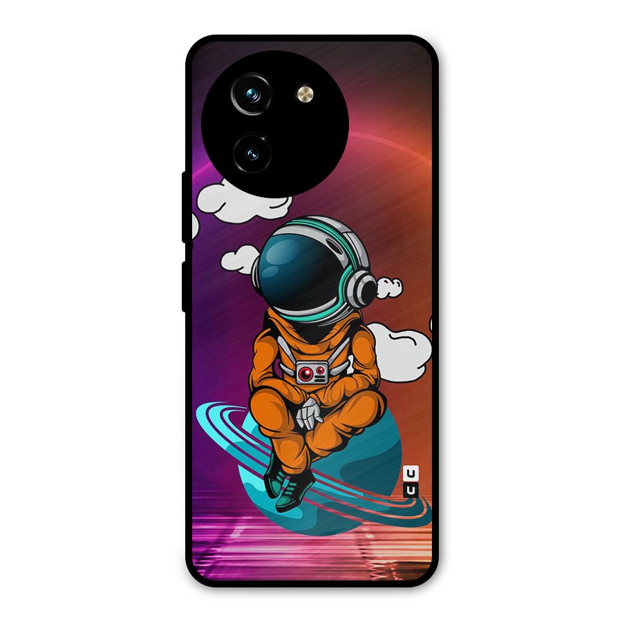 Cool Astraunaut Relaxing Metal Back Case for Vivo T3x