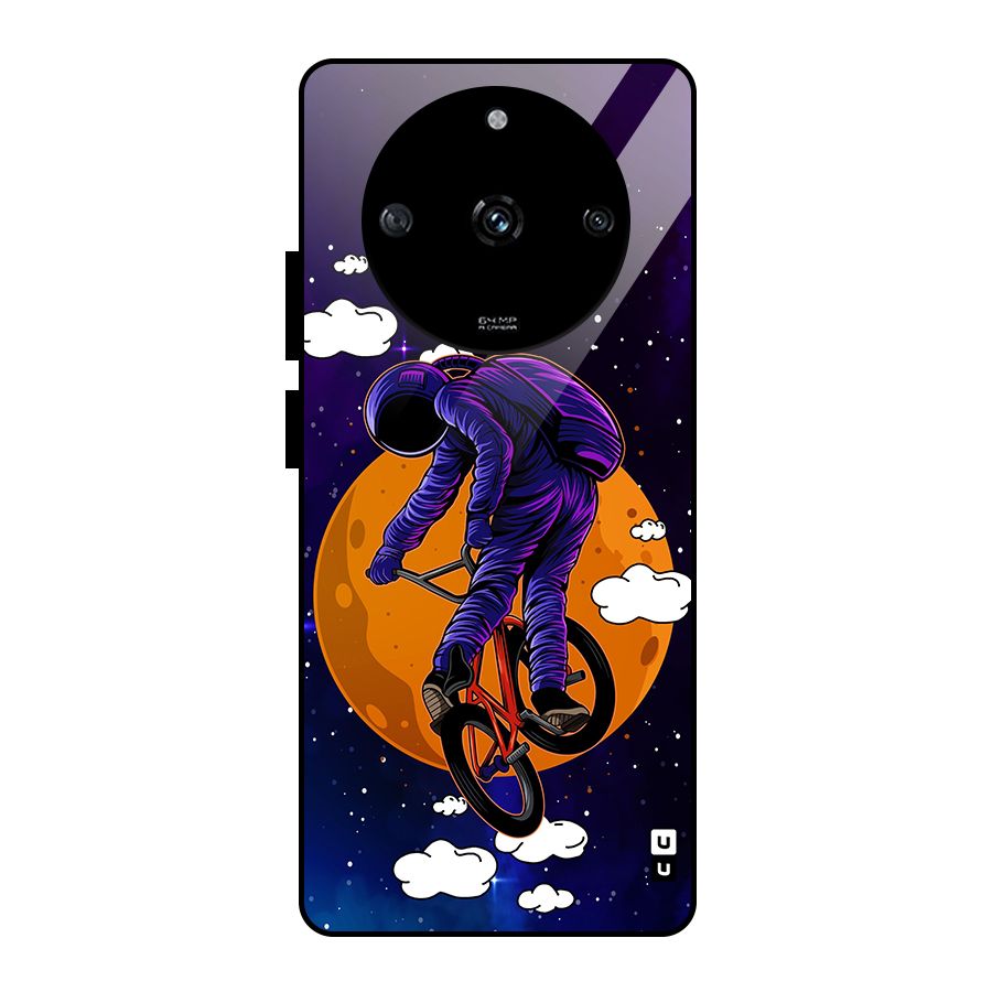 Cool Astro Cyclist Glass Back Case for Realme Narzo 60 5G