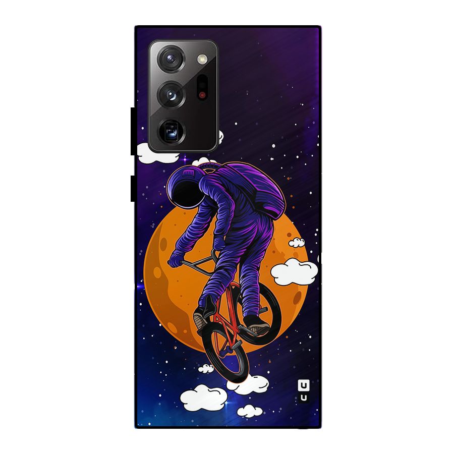 Cool Astro Cyclist Metal Back Case for Galaxy Note 20 Ultra