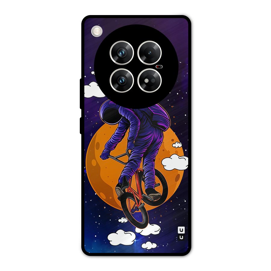 Cool Astro Cyclist Metal Back Case for Infinix Zero 40 5G