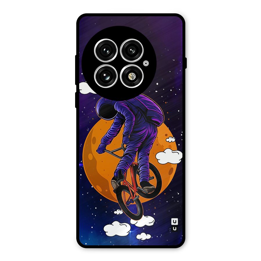 Cool Astro Cyclist Metal Back Case for OnePlus 13