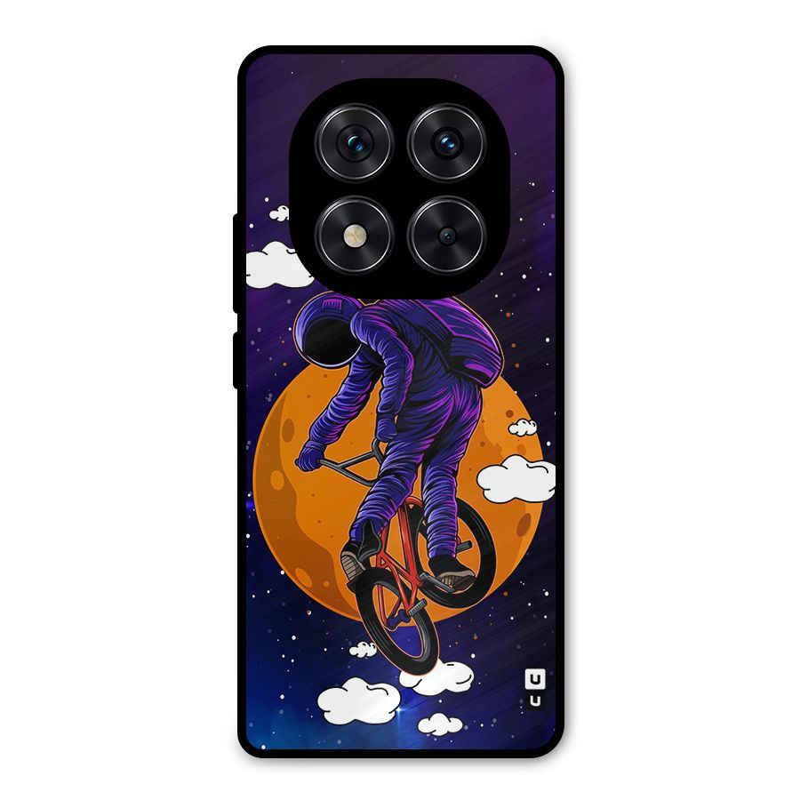 Cool Astro Cyclist Metal Back Case for Poco X7