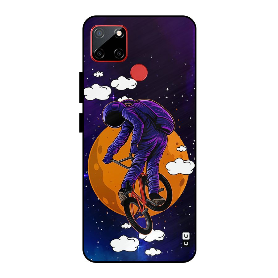 Cool Astro Cyclist Metal Back Case for Realme C12
