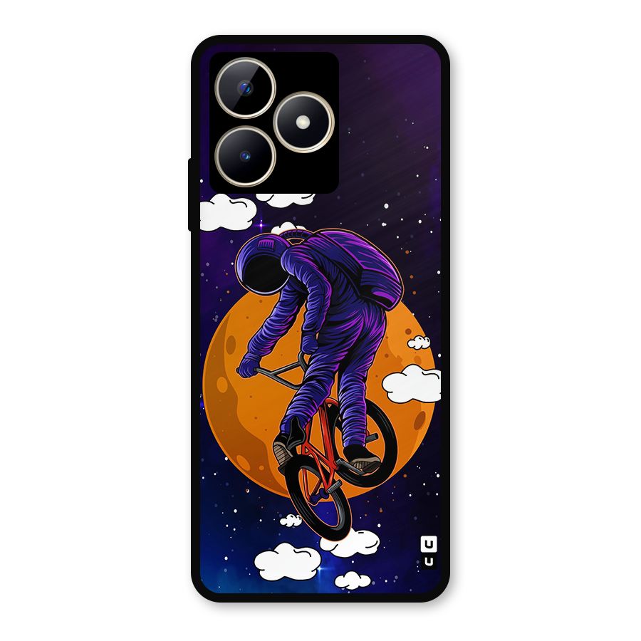 Cool Astro Cyclist Metal Back Case for Realme C53