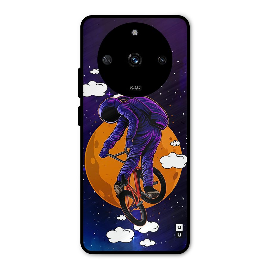 Cool Astro Cyclist Metal Back Case for Realme Narzo 60 5G