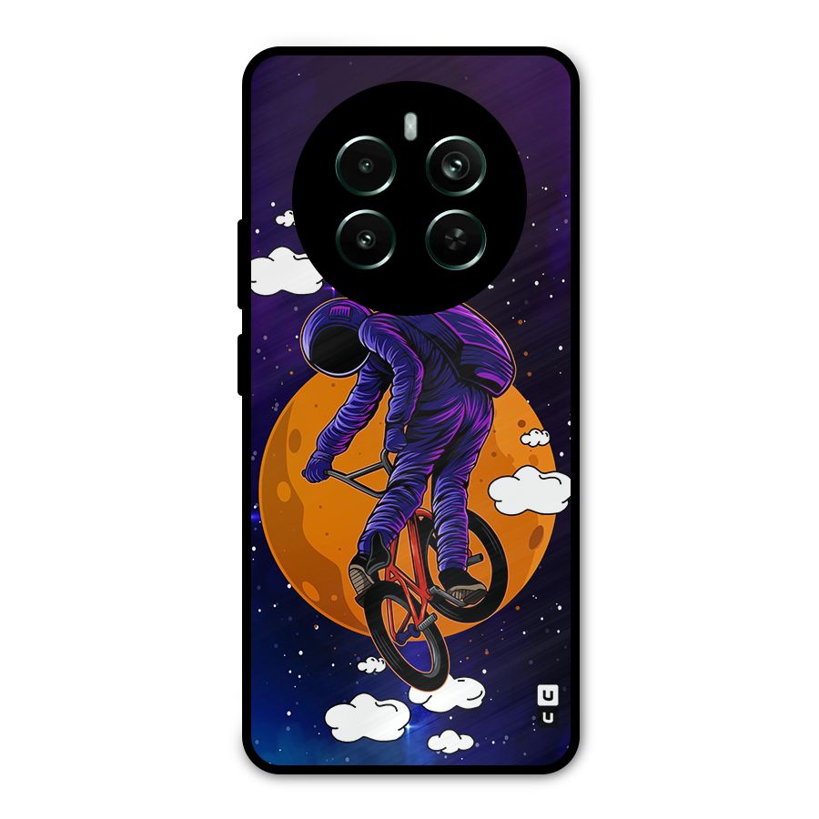 Cool Astro Cyclist Metal Back Case for Realme Narzo 70 Pro