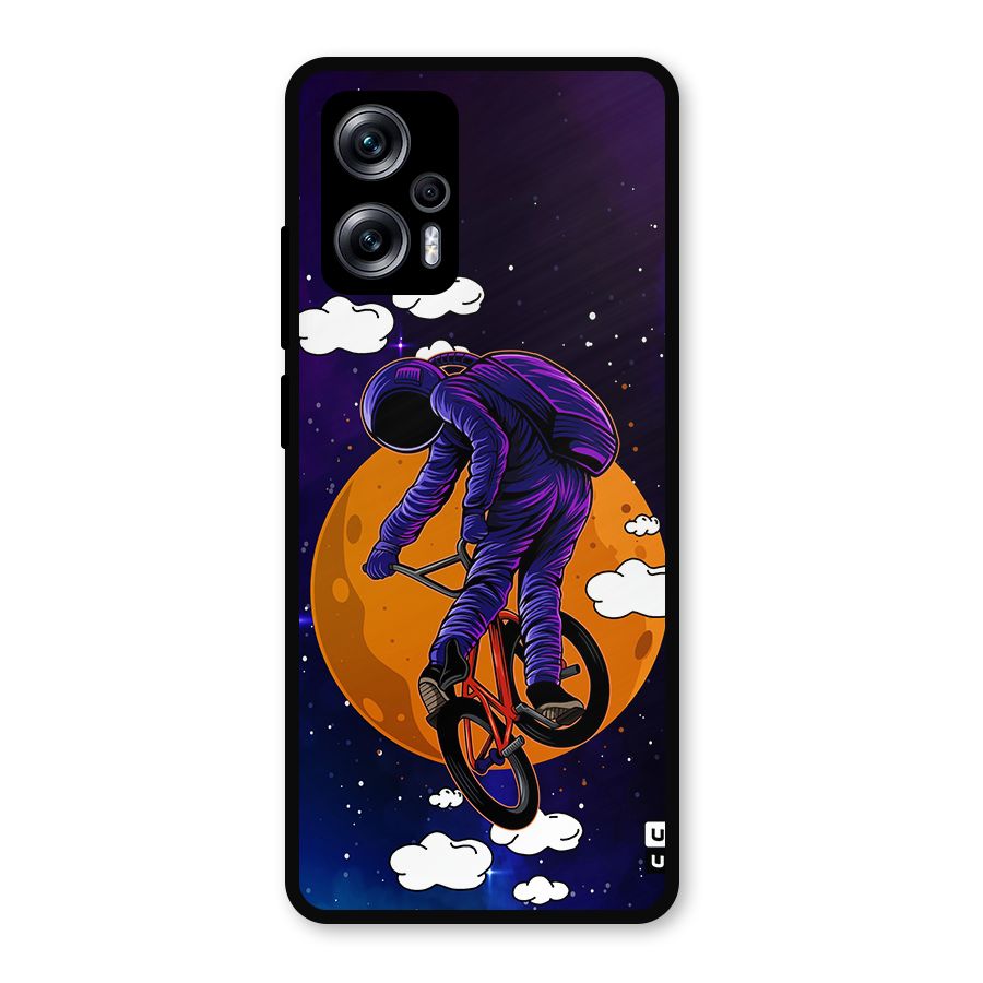Cool Astro Cyclist Metal Back Case for Redmi K50i