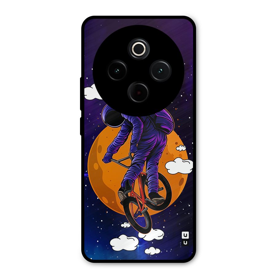 Cool Astro Cyclist Metal Back Case for Vivo T4