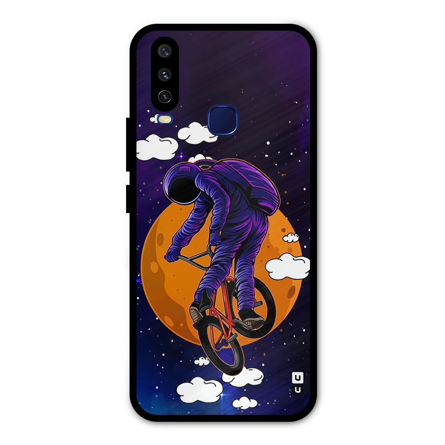 Cool Astro Cyclist Metal Back Case for Vivo V17