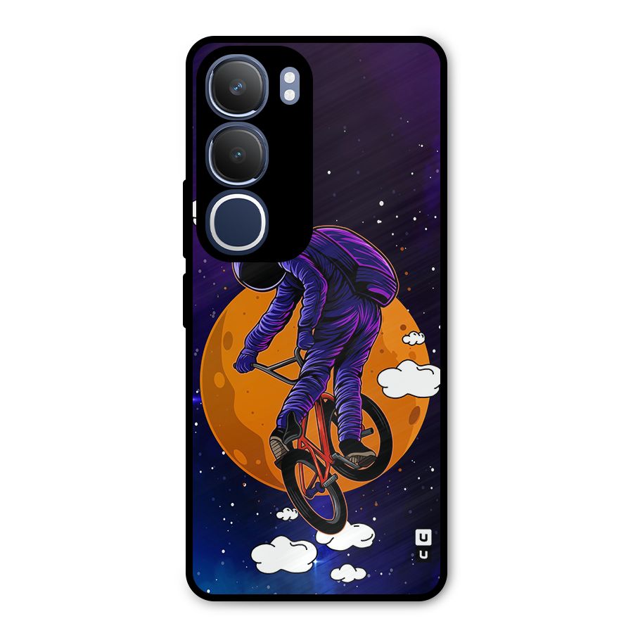 Cool Astro Cyclist Metal Back Case for Vivo Y29