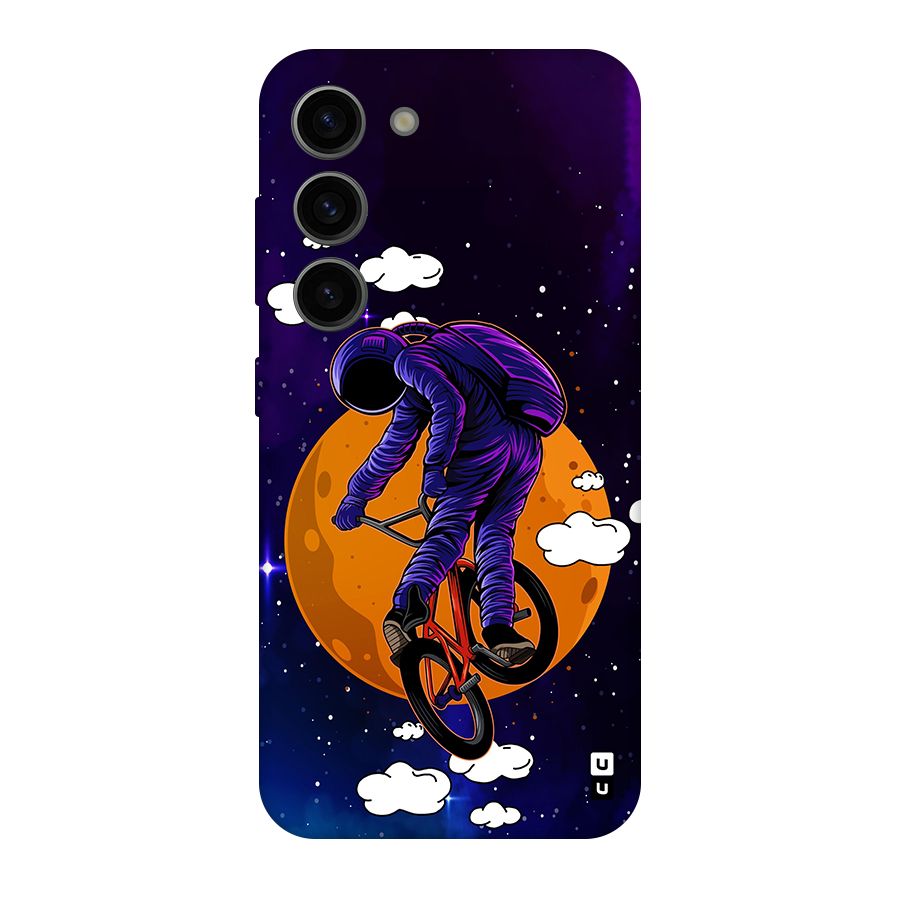 Cool Astro Cyclist Original Polycarbonate Back Case for Galaxy S23
