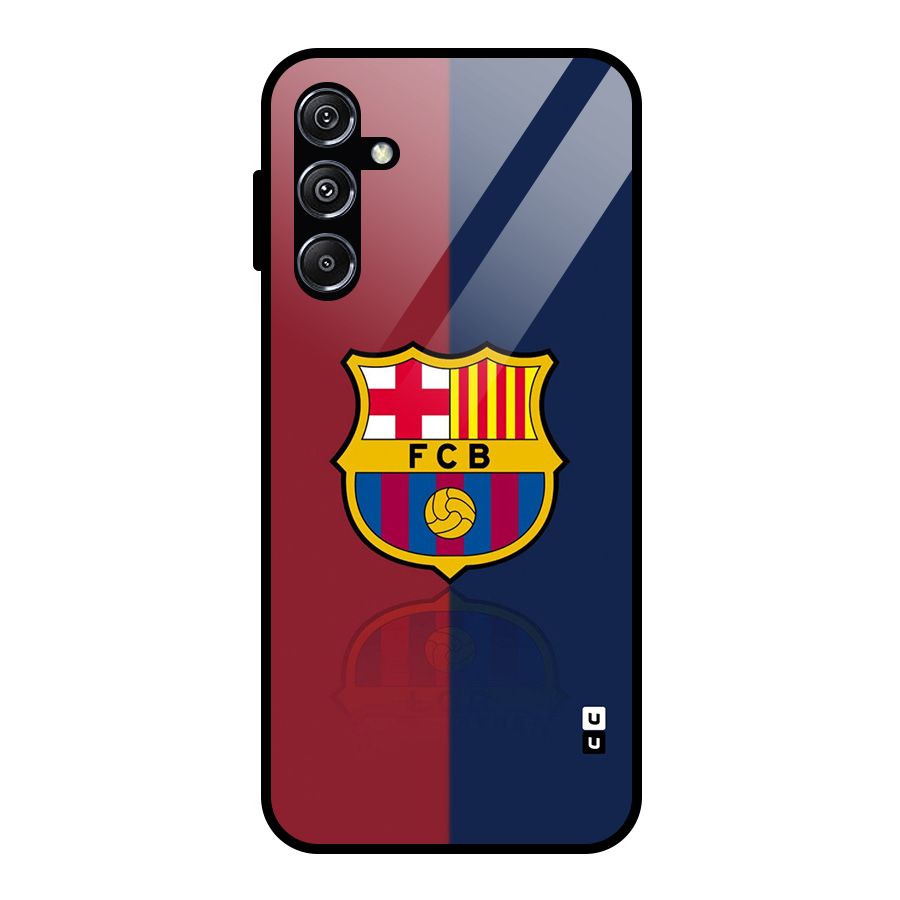 Cool Barcelona Glass Back Case for Galaxy M34 5G