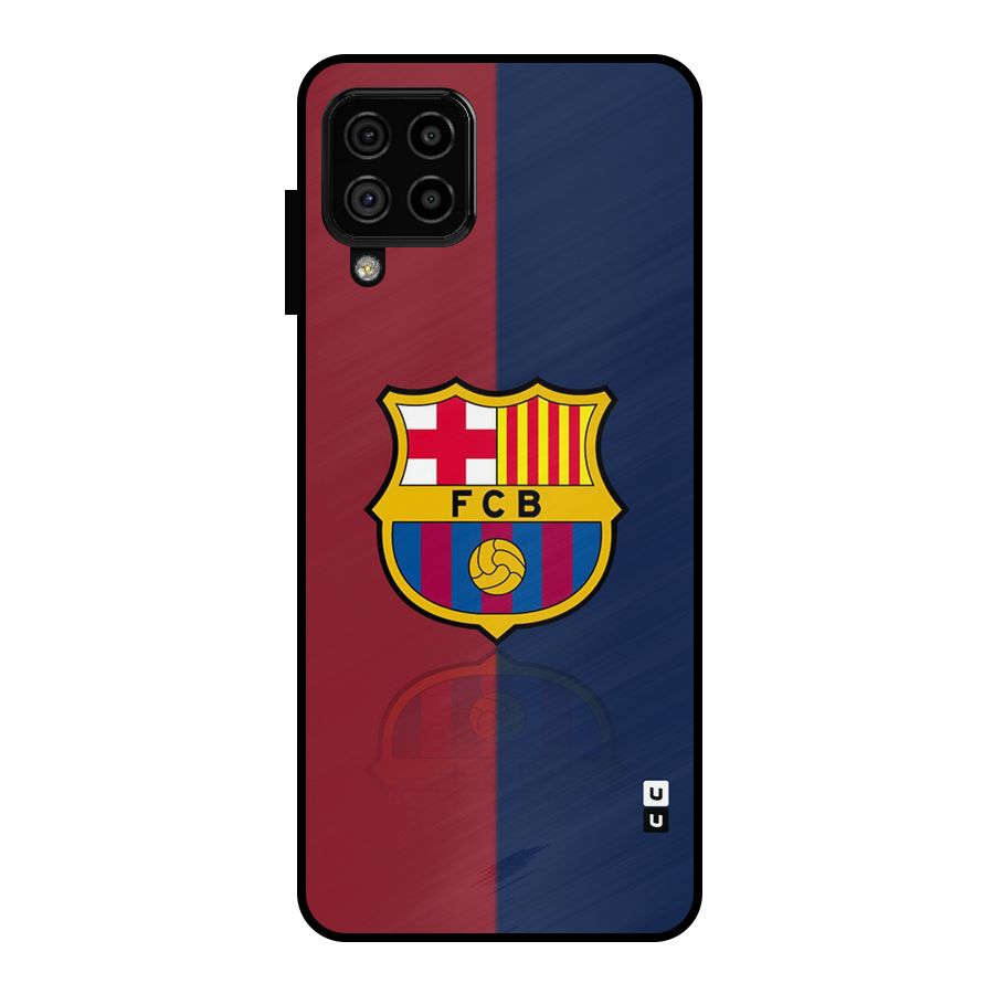 Cool Barcelona Metal Back Case for Galaxy A22 4G