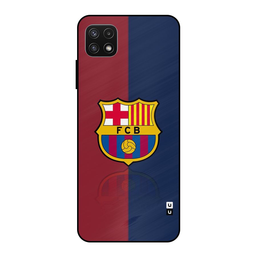 Cool Barcelona Metal Back Case for Galaxy A22 5G