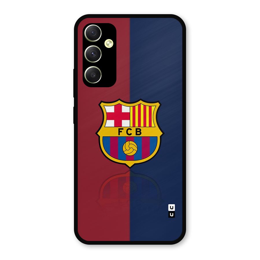 Cool Barcelona Metal Back Case for Galaxy A34