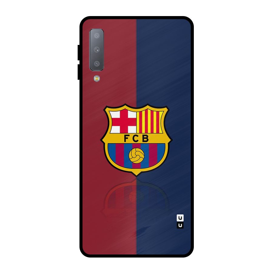 Cool Barcelona Metal Back Case for Galaxy A7 (2018)