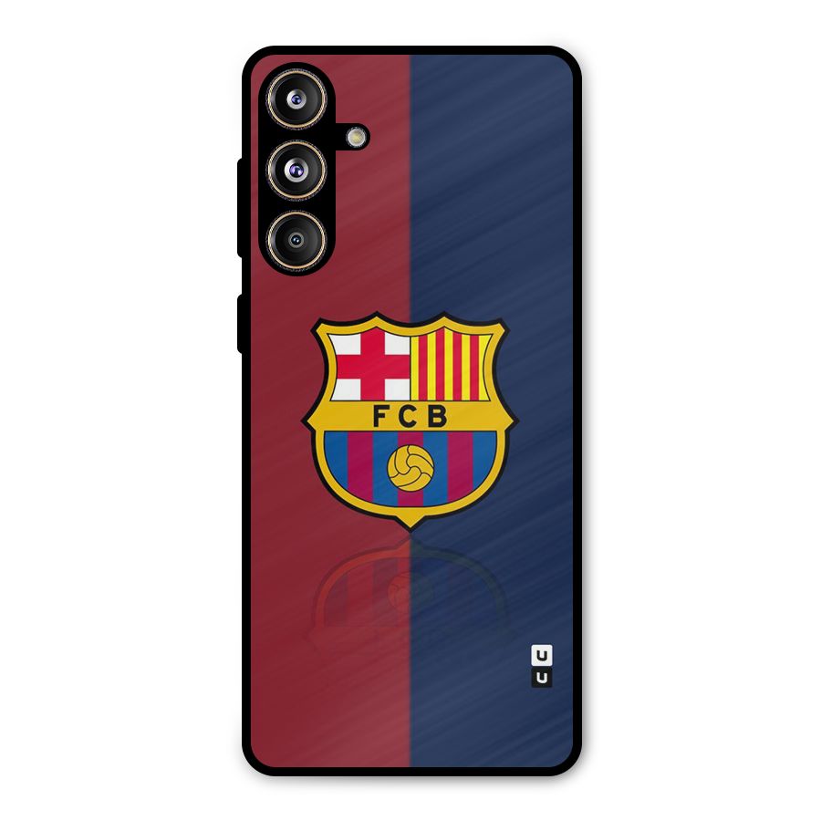 Cool Barcelona Metal Back Case for Galaxy F55