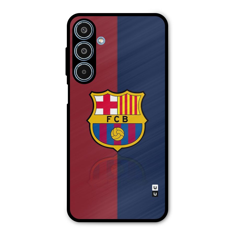 Cool Barcelona Metal Back Case for Galaxy M35