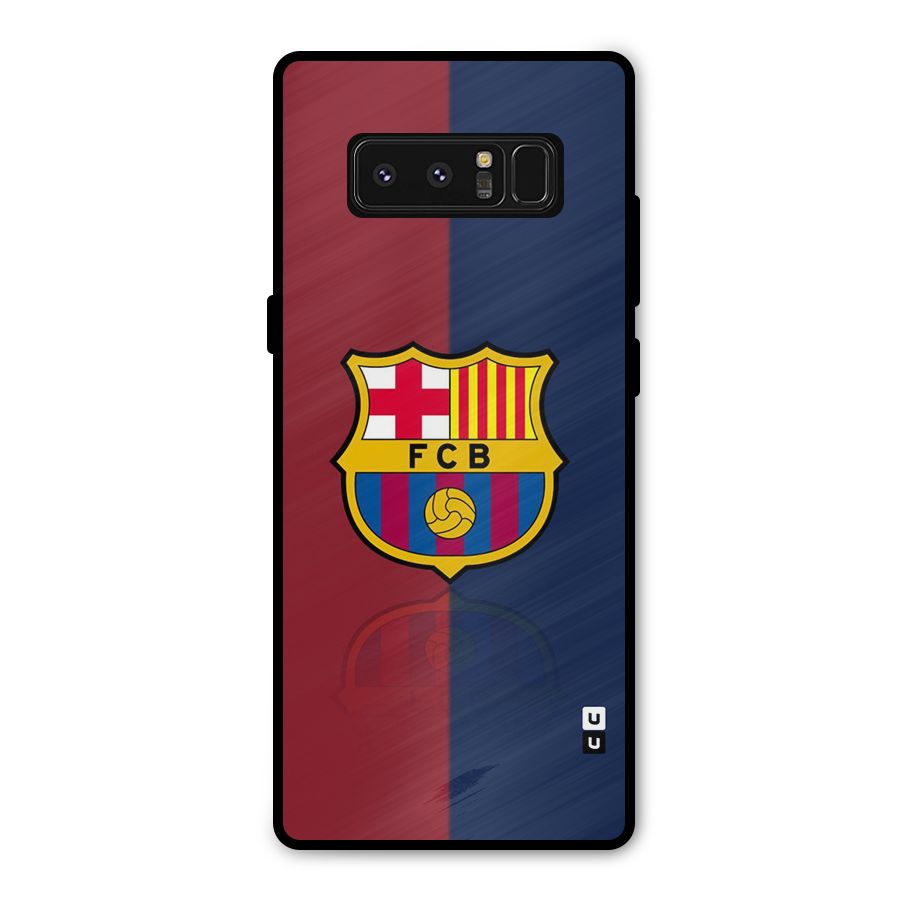 Cool Barcelona Metal Back Case for Galaxy Note 8