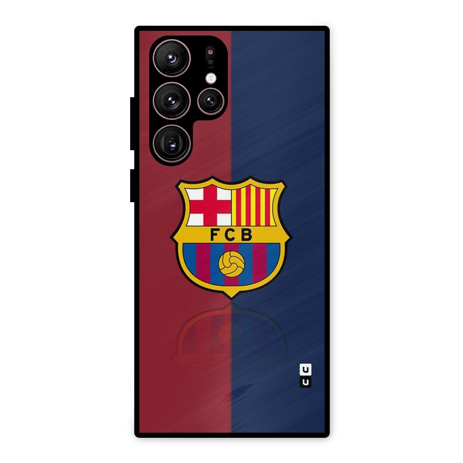 Cool Barcelona Metal Back Case for Galaxy S22 Ultra 5G