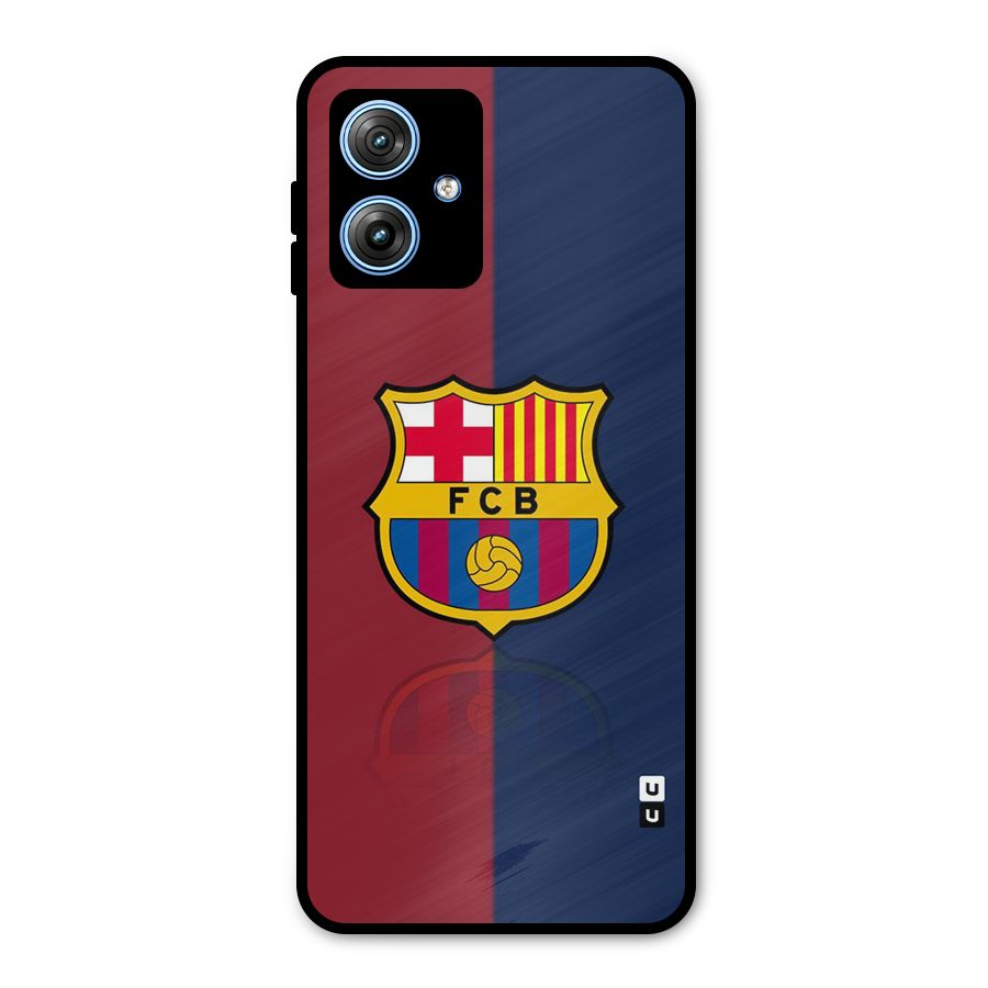 Cool Barcelona Metal Back Case for Moto G54