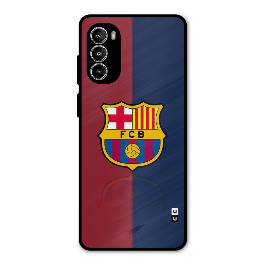 Cool Barcelona Metal Back Case for Moto G82