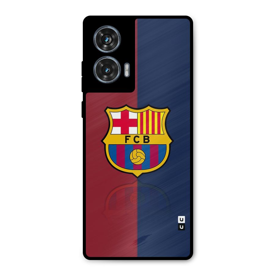 Cool Barcelona Metal Back Case for Motorola Edge 50 Fusion