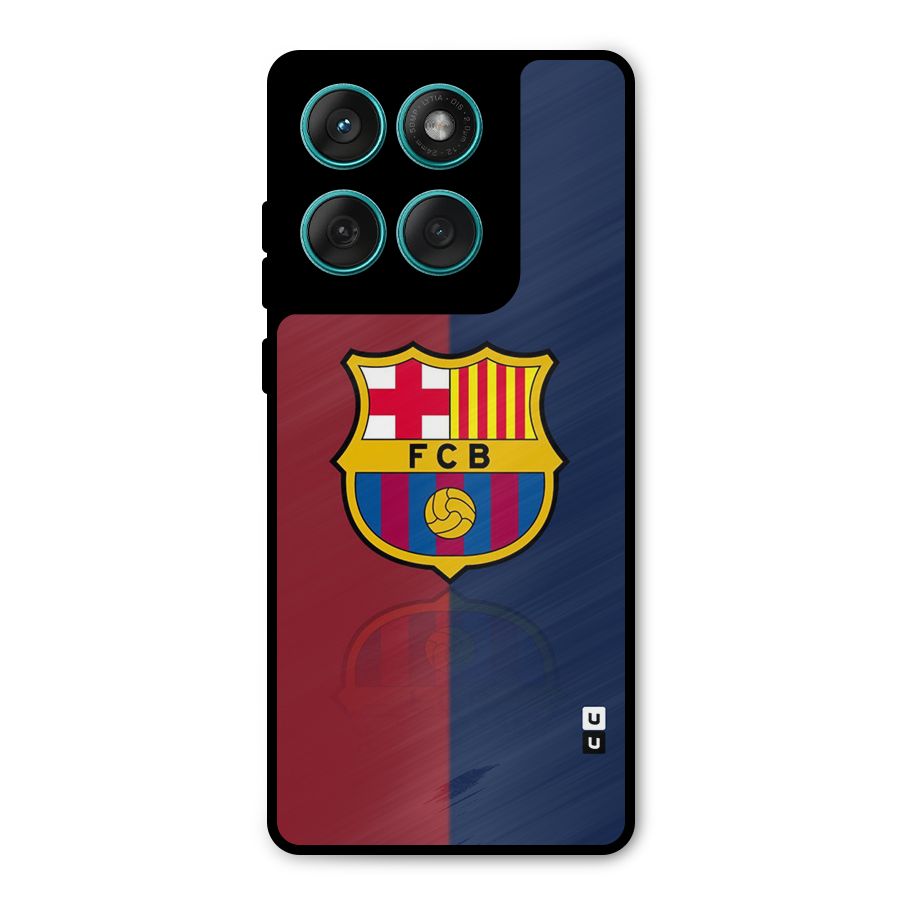 Cool Barcelona Metal Back Case for Motorola Edge 60