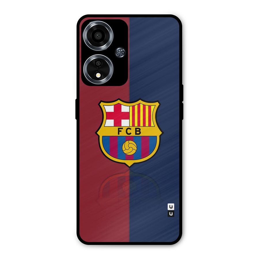 Cool Barcelona Metal Back Case for Oppo A59