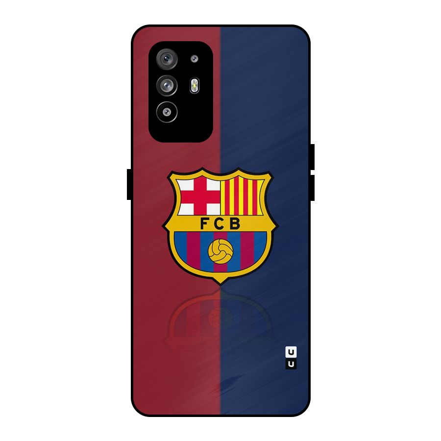 Cool Barcelona Metal Back Case for Oppo F19 Pro Plus 5G